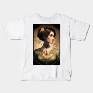 Elegant Hong Kong Lady Kids T-Shirt